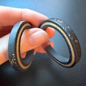 Polymer clay earrings